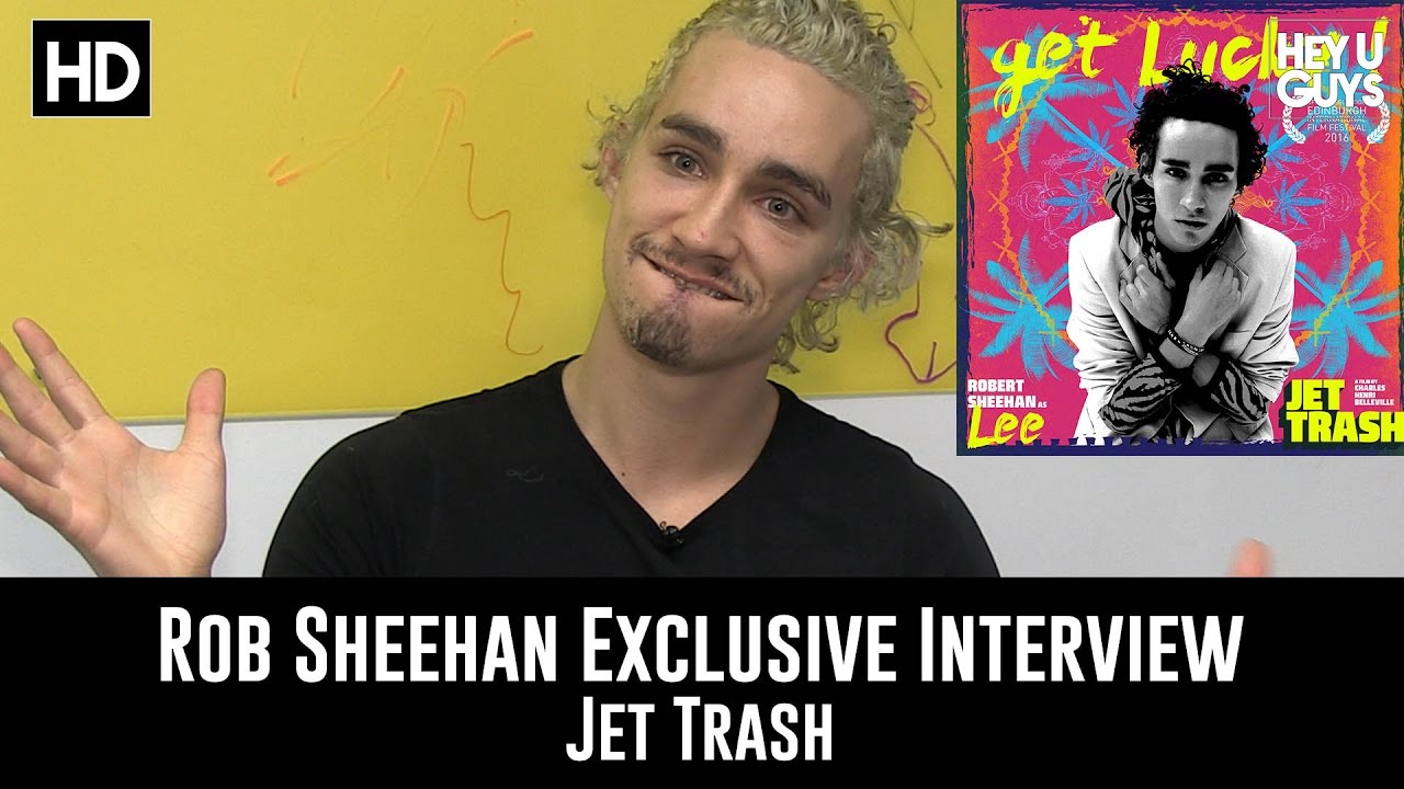 Robert Sheehan Exclusive - Jet Trash (our most bizarre interview ever!)