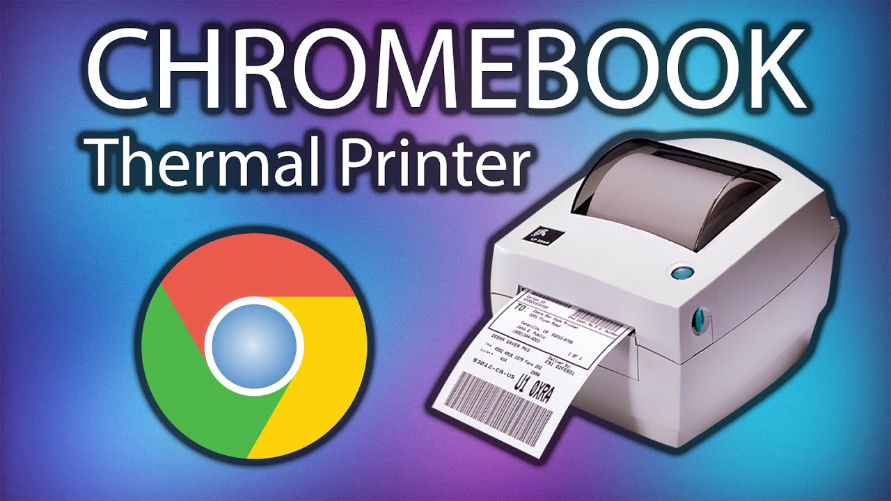 How to Setup and Install Google Chromebook with Zebra LP2844 Thermal 4x6 Shipping Label Printer