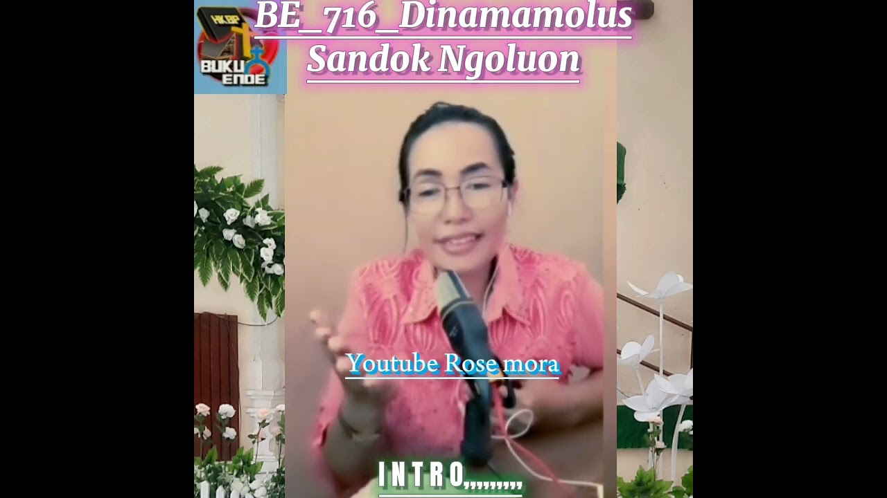 BE,716 Dinamamolus Sandok Ngoluon#cover_rose_mora #music_st_m_parhusip #buku_endenta