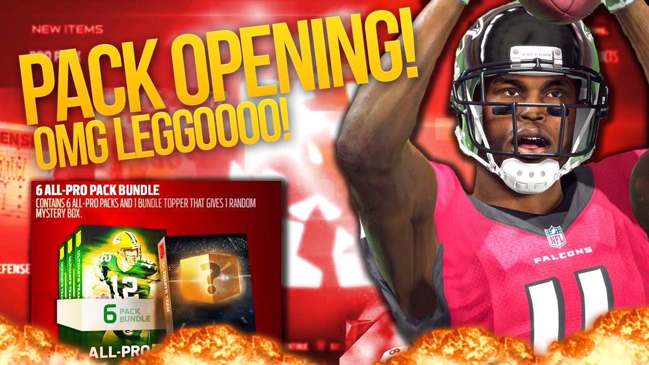 Madden 16 Ultimate Team BEST PULL YET! ELITE WR IN ALL PRO BUNDLE!