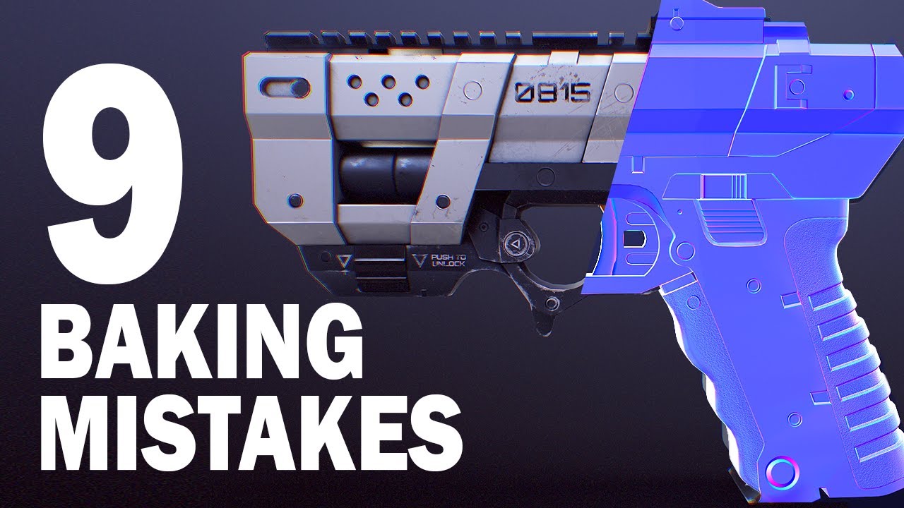9 Baking errors and how to fix them using Blender and Marmoset Toolbag