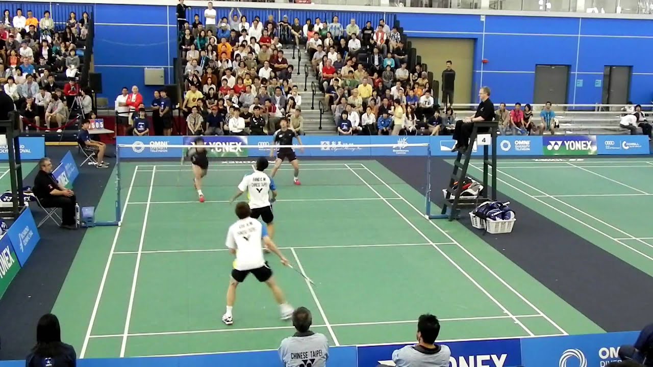 Yonex Canada Open 2010 方介民 & 李勝木(Taiwan) VS Ki Jung Kim & Naek Cheol Shin(Korea) 1/6