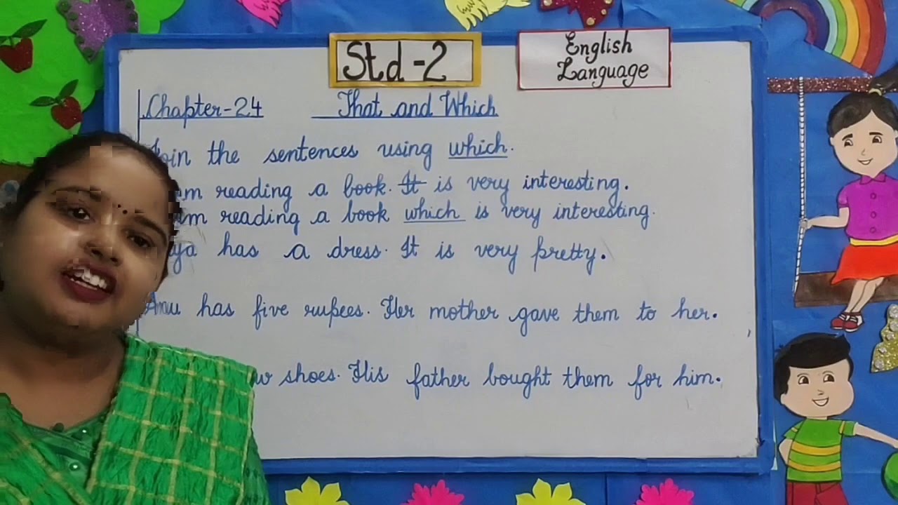 STD-2 Chapter 24  Use of that and which (DON BOSCO PRIMARY SCHOOL,PATNA )