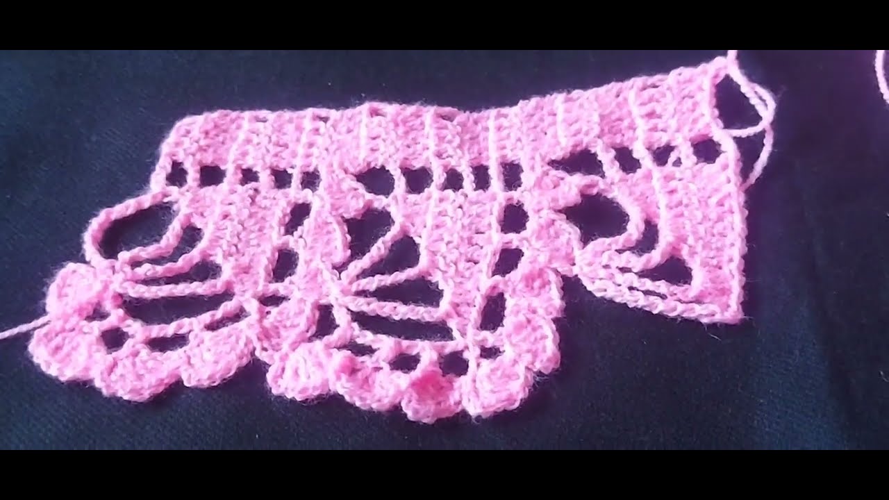 Crochet lace  video no.101 . @DadiKiDharoharpg8ut
