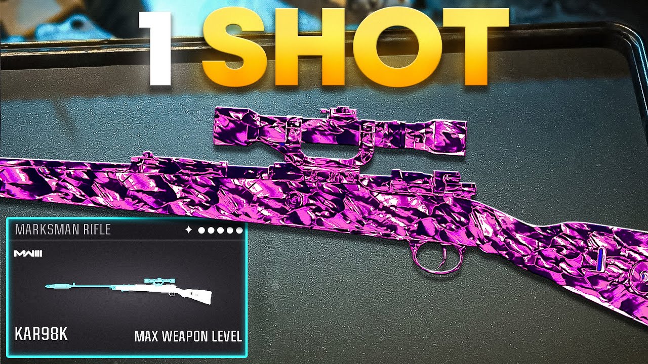 Новая *ОДНОКРАТНАЯ* КОМПЛЕКТАЦИЯ KAR98 СЛОМАНА в WARZONE! 😍 (Лучшая расстановка класса KAR98) - BO6