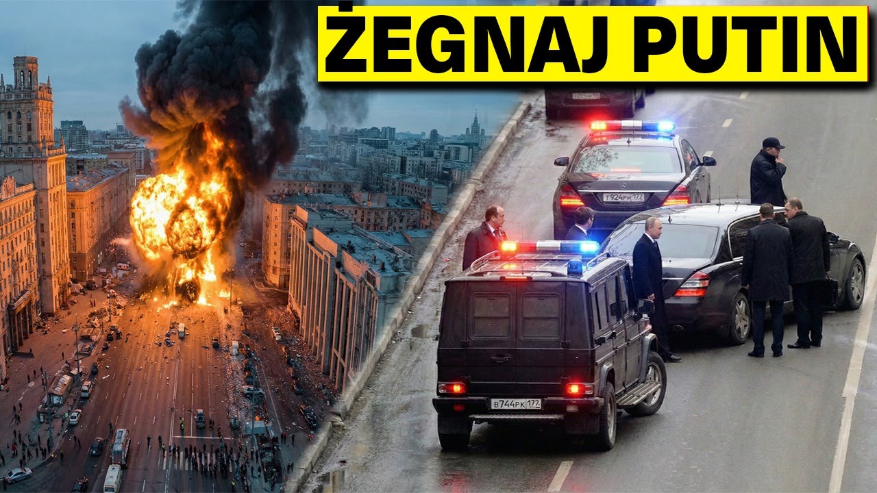 Putin UCIEKA do bunkra: Atak z zaskoczenia ELIMINUJE bezlitosnych rzeźników Putina w Moskwie