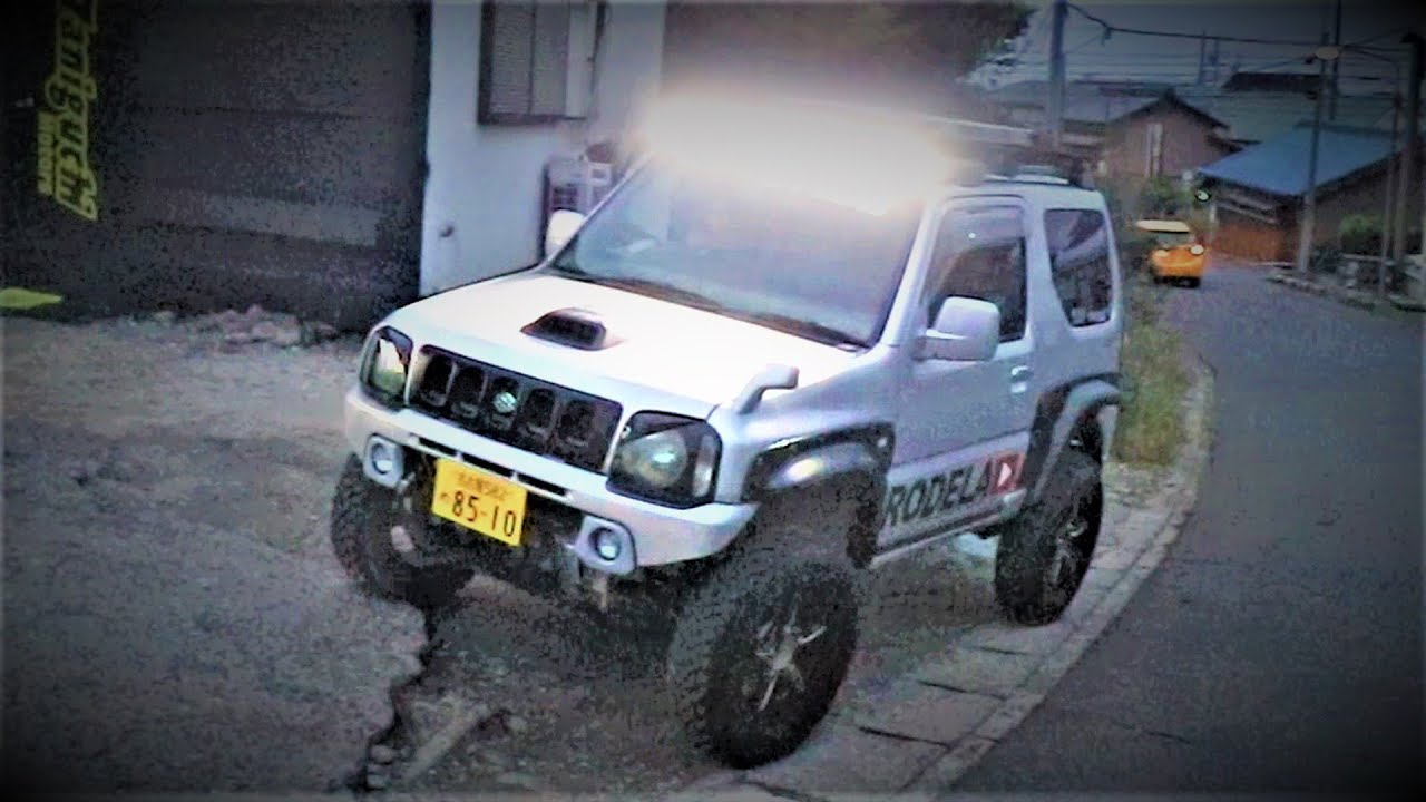 SUZUKI JIMNY OVER FENDER GIGEAR + BARRA DE LED