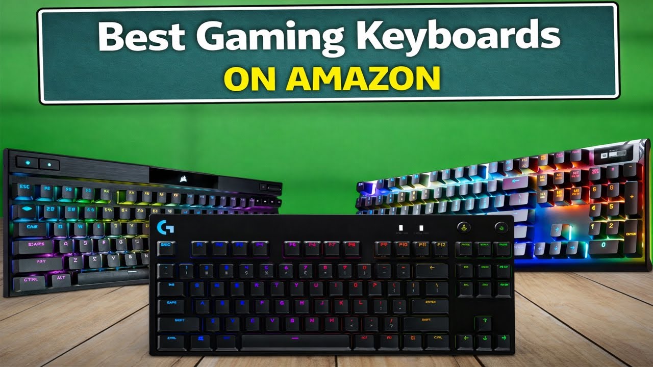 TOP 5 Best Gaming Keyboards ON AMAZON