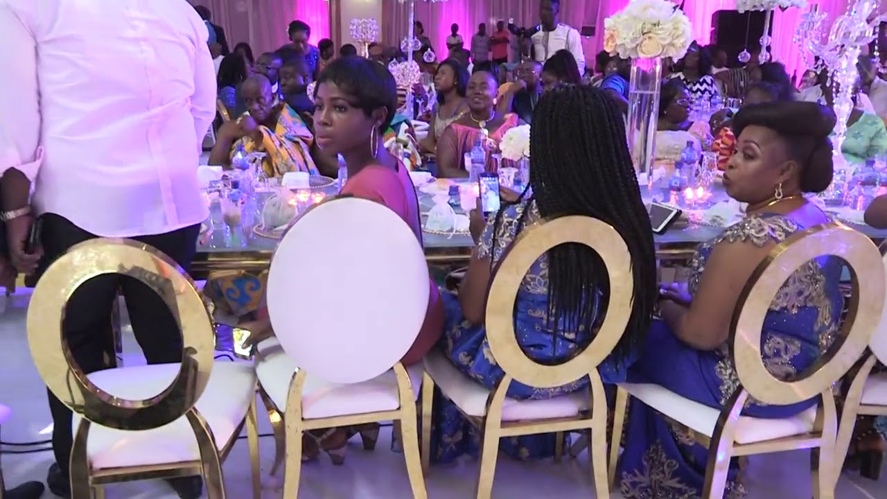 Piesie Esther performs at Dr. Kwame Despite daughter's  wedding