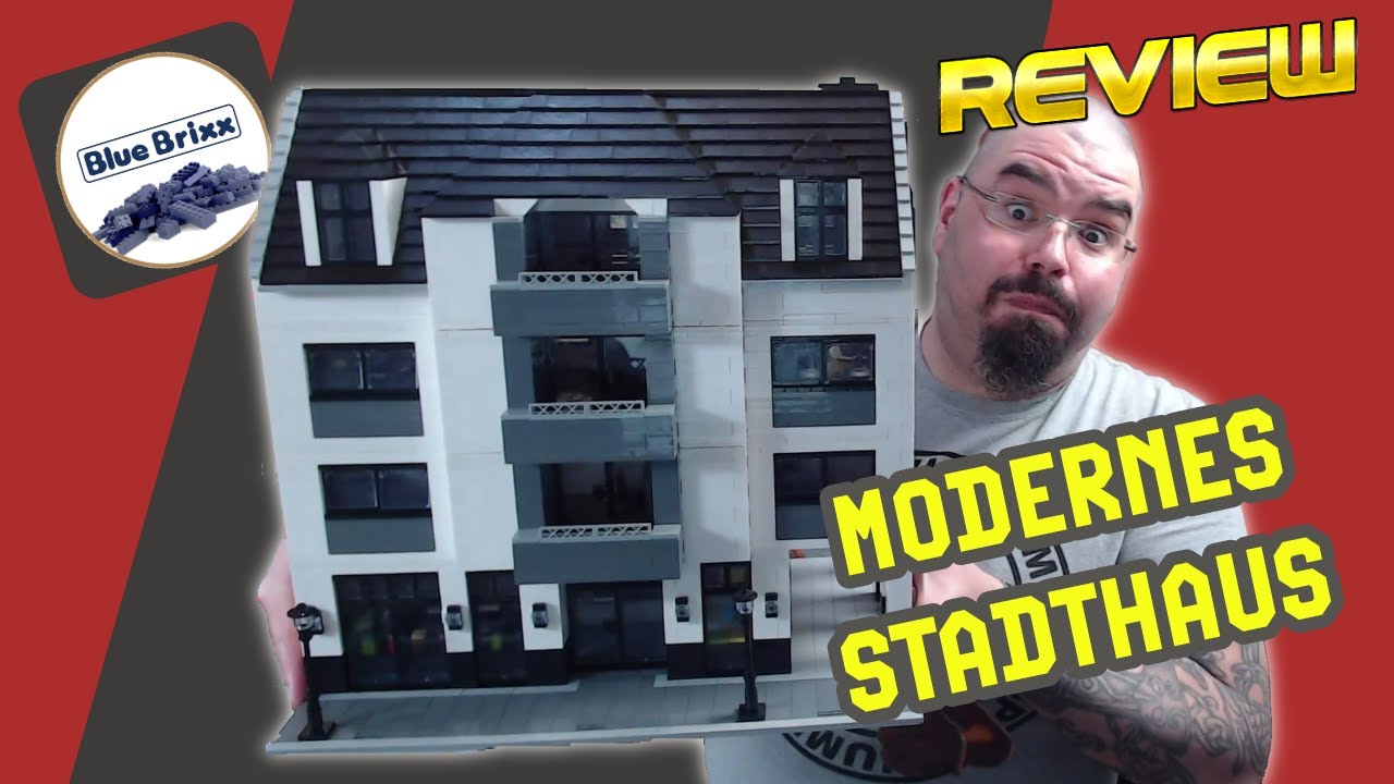 Architektur mit Wumms – Dieses Stadthaus hat über 5000 Teile! BLUE BRIXX | Set 104367