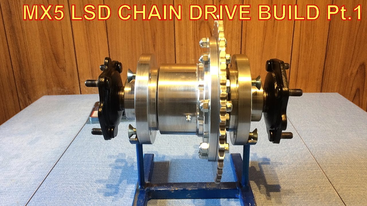 Build a Chain Drive LSD using a Mazda MX5 Differential - Part1