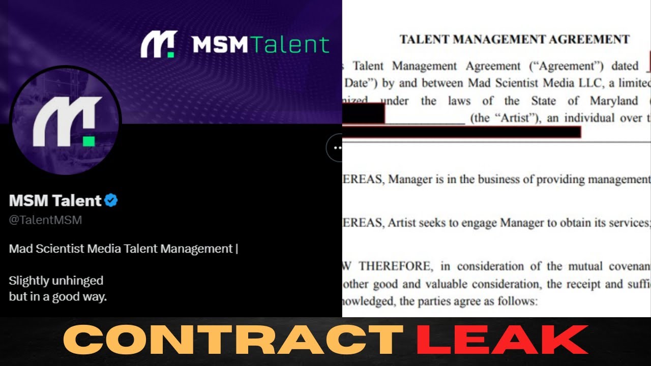 Leaked VTuber Agency Contract Legal Review LIVE