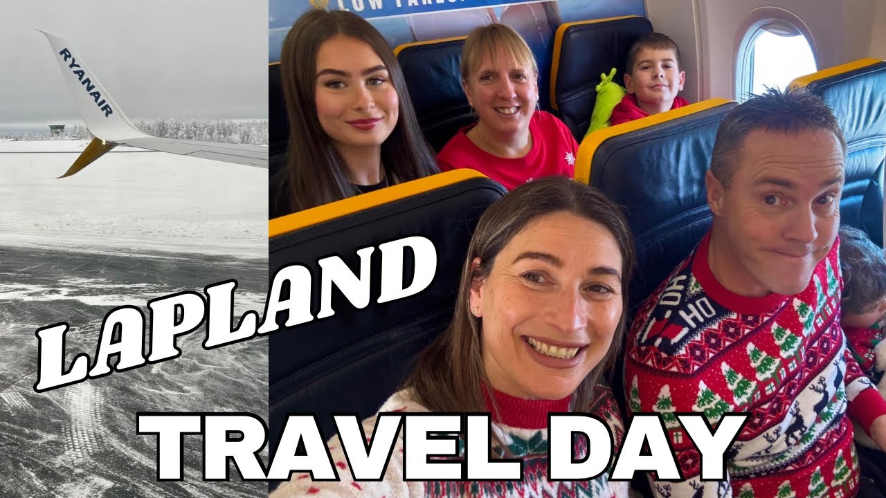 Полёт в Лапландию | Видеоблог Travel Day