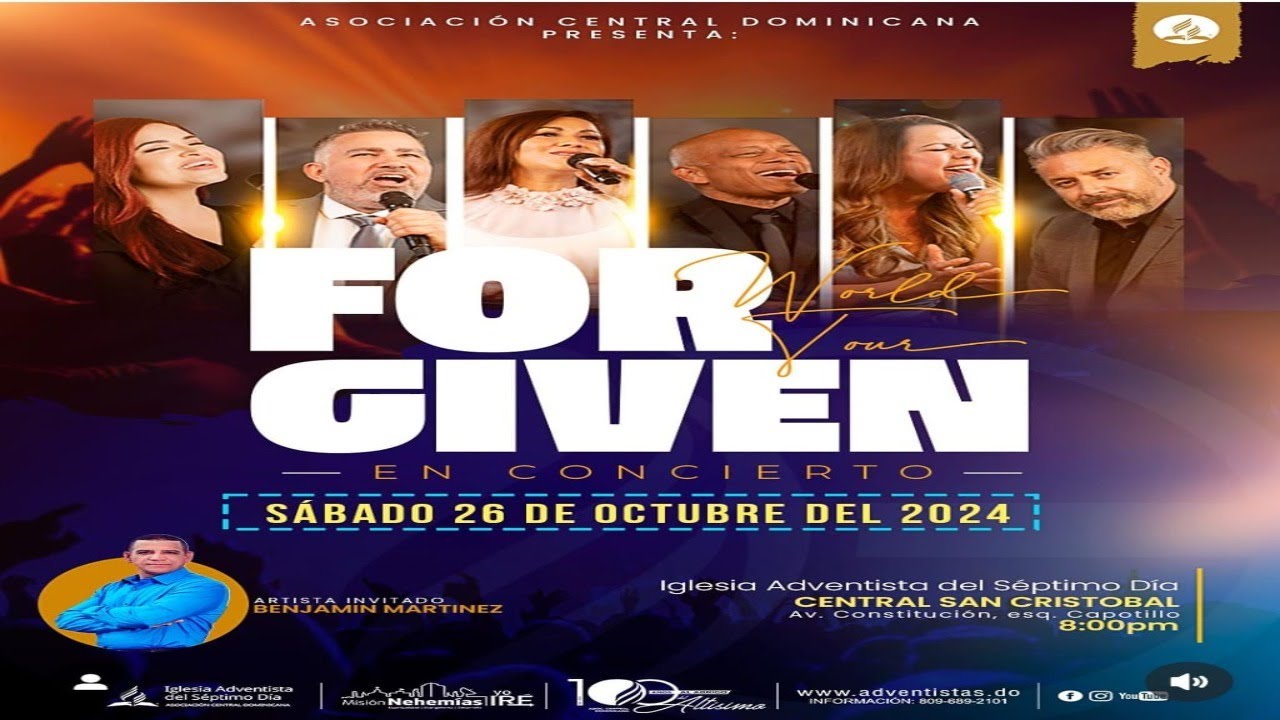Concierto- FORGIVEN- Sabado 26 octubre 2024