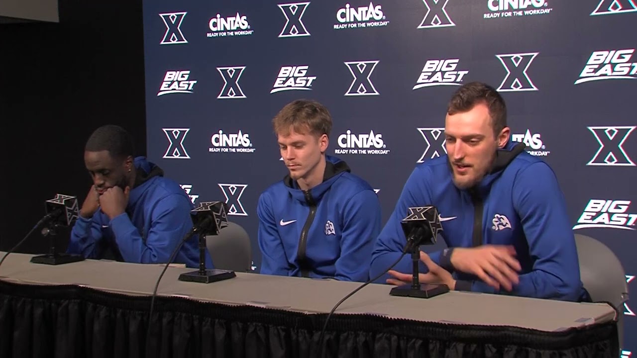 PRESS CONFERENCE | Souley Boum, Adam Kunkel, Jack Nunge (3-3-2023_