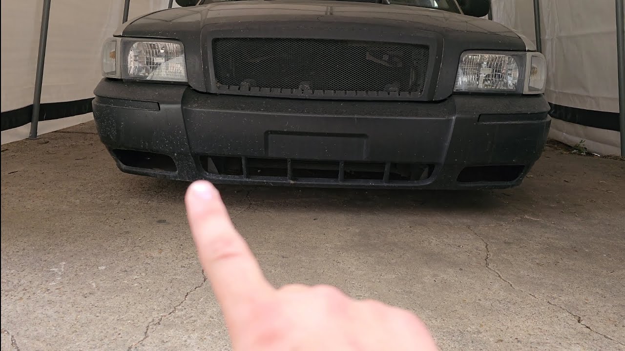 Cutting Reign's Front Bumper Downward | Mercury Grand Marquis