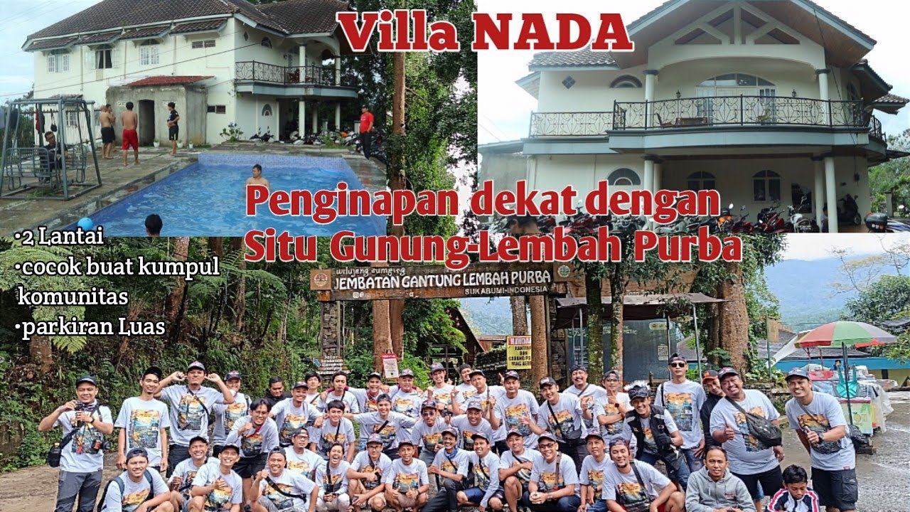 Villa Dekat dengan Situ gunung-Lembah Purba Sukabumi || Touring QTC 2024