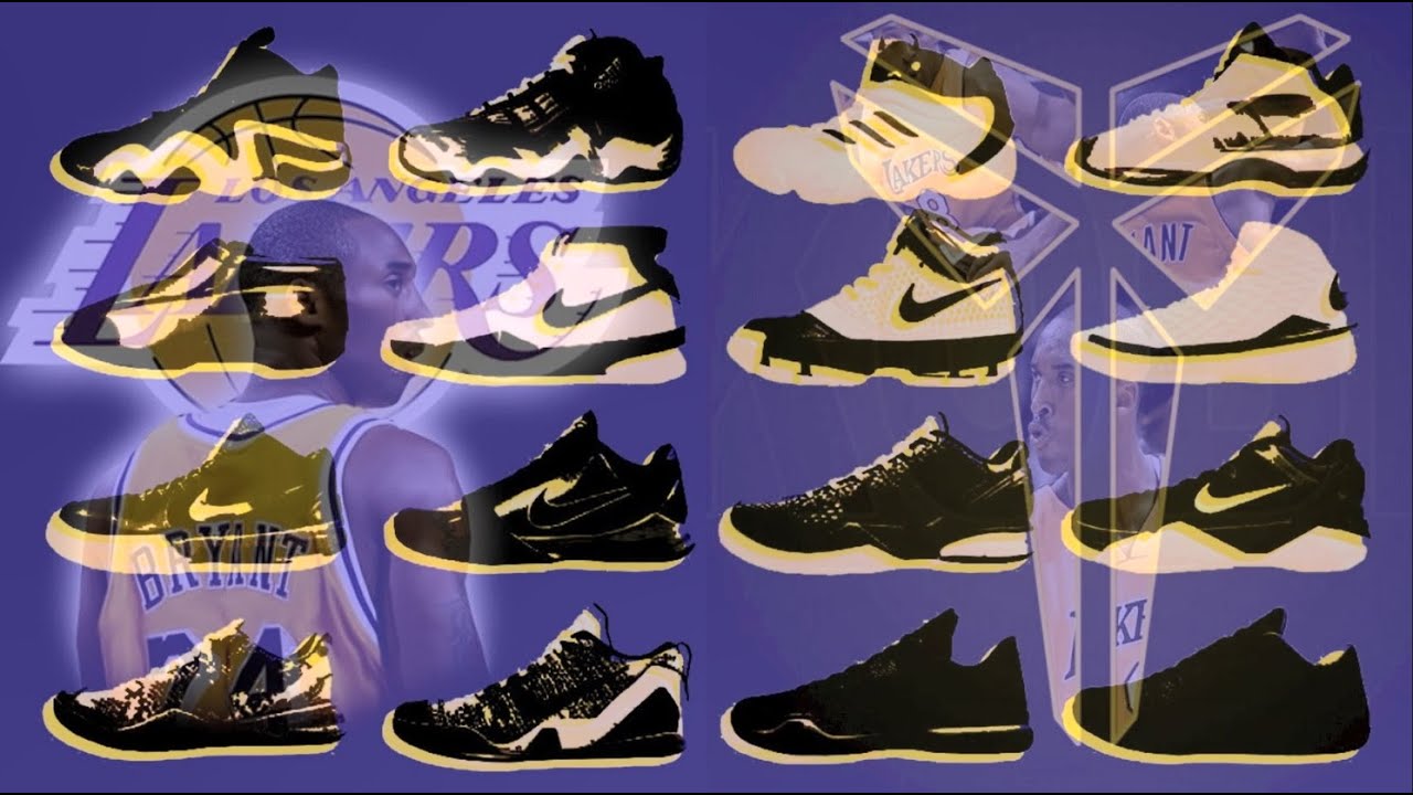 Kobe Signature Shoes (Nike Kobe 1-11 , Nike Kobe A.D. , Adidas KB8, Adidas Kobe)