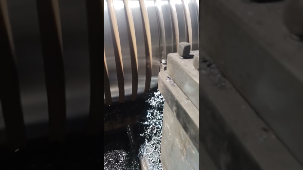 Rolling mill roll 16 mm TMT turning #shorts