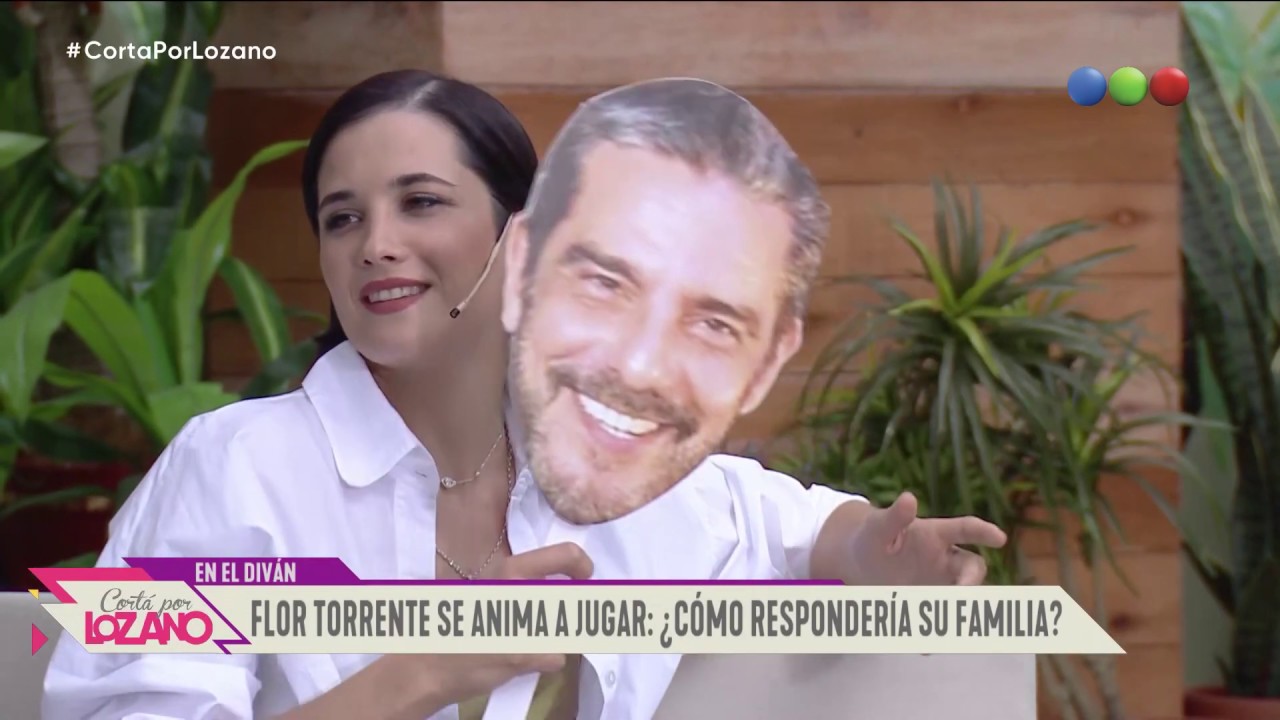 Flor Torrente en el div&aacute;n de Vero - Cort&aacute; por Lozano 2019