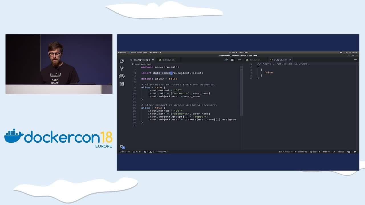 Dynamic Authorization and Policy Control for Docker Container Environments