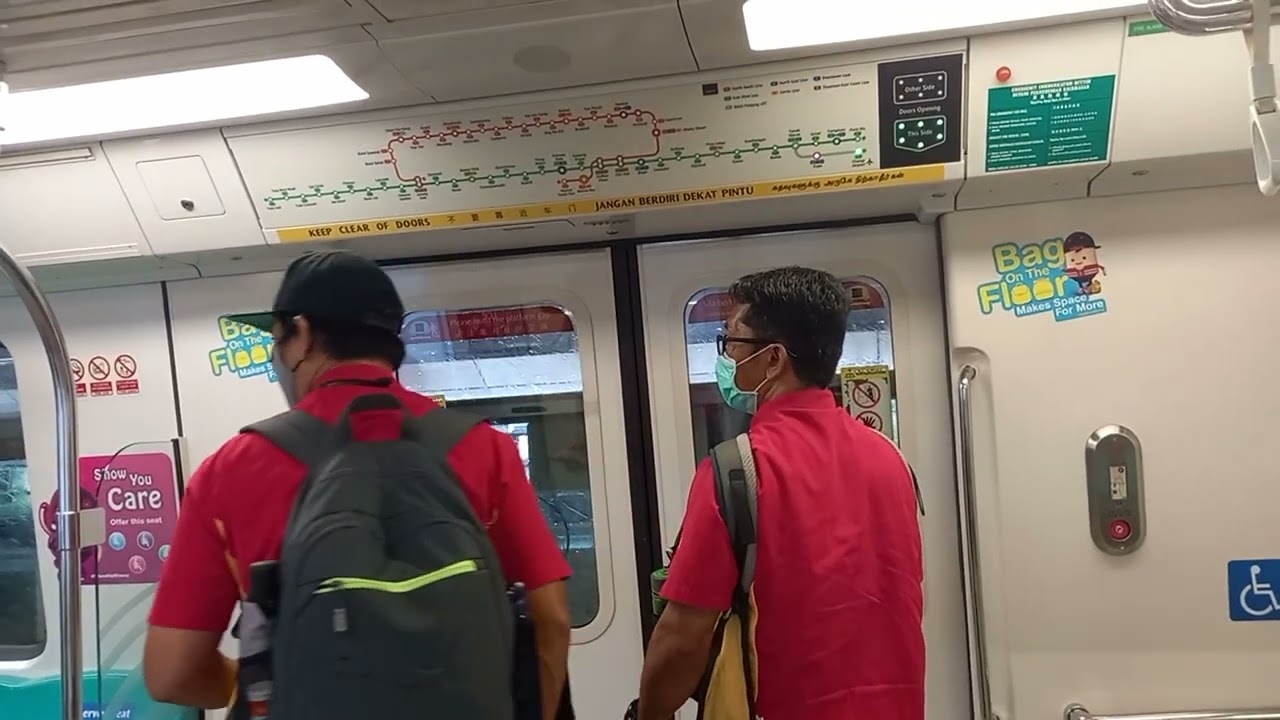 SMRT Kawasaki Heavy Industries CSR Sifang C151A (527/528): Tanah Merah to Changi Airport.