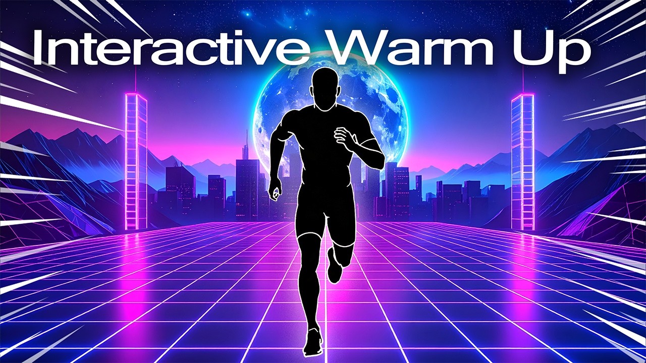 HIGH ENERGY Immersive Interactive Warm-up | Full Body Cardio