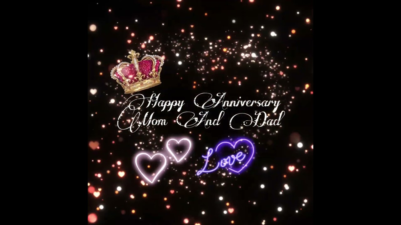 Happy Anniversary Mom And Dad ❤ status  Like Me