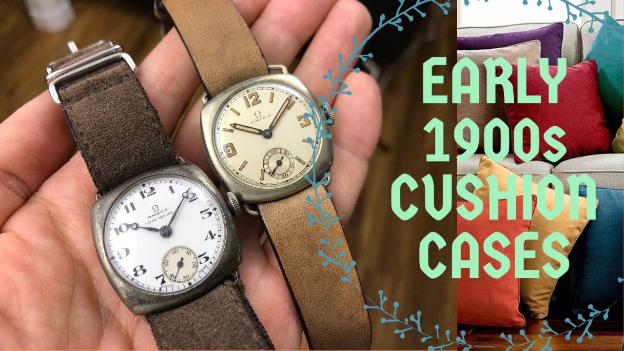 LET'S LEARN ABOUT CUSHION CASE OMEGA WATCHES - circa 1910s to 1930s