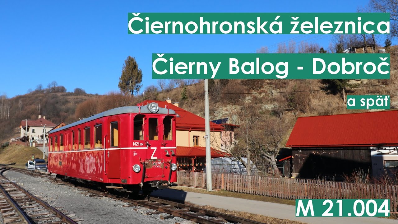 Pohľad na trať | ČHŽ | Čierny Balog - Dobroč