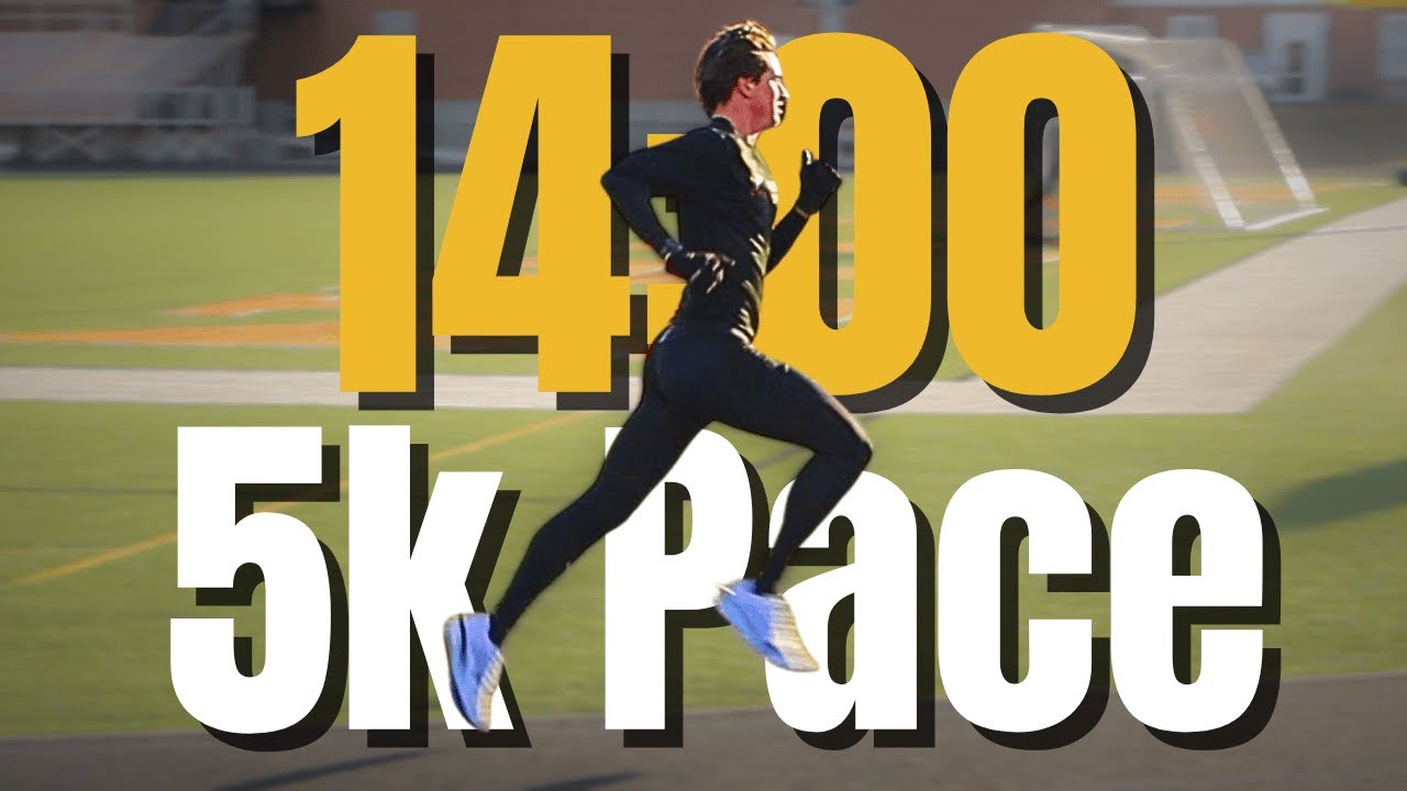 A workout to run 15 minutes in the 5k