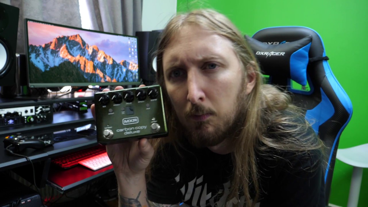 MXR Carbon Copy Deluxe Delay Quick Test