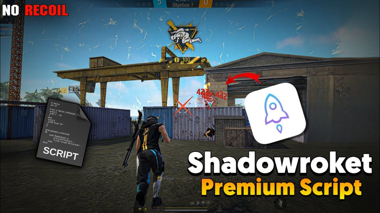 Free Fire Shadow Rocket VIP SCRIPT📄 |Android Macro 🚀Tutorial | Macro Droid Headshot Macro Script 📂
