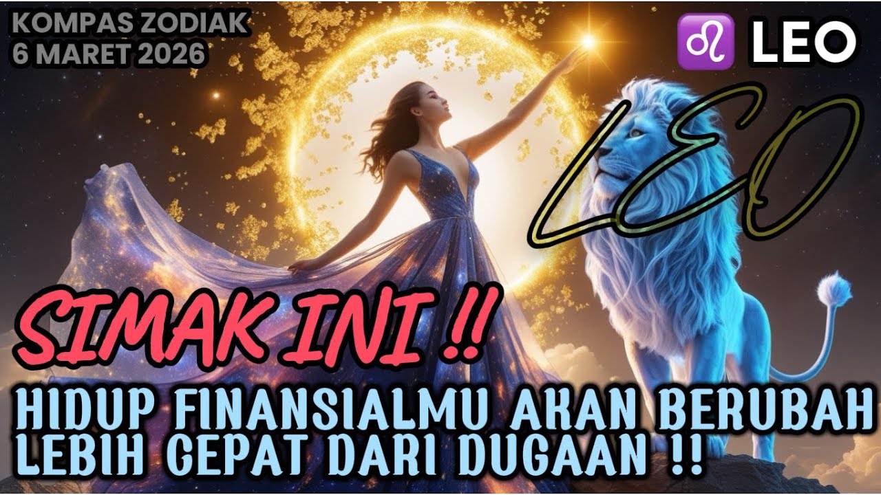 LEO♌️SIMAK INI ‼️HIDUP FINANSIALMU AKAN BERUBAH LEBIH DEPAT DARI DUGAAN‼️KOMPAS ZODIAK