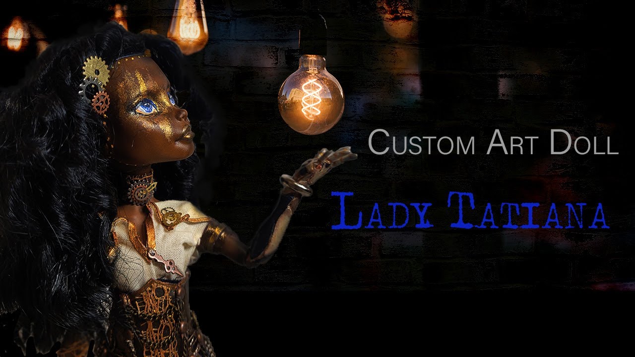 Custom Art Doll: Steampunk Fashion Designer *Lady Tatiana*
