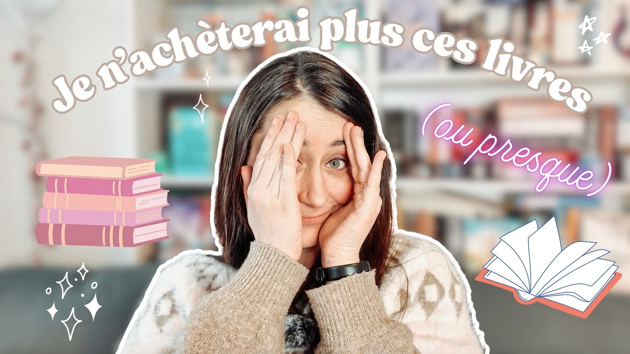 ✨ Ces livres que je n’achèterai PLUS jamais (dont un gros impopular opinion) 👀