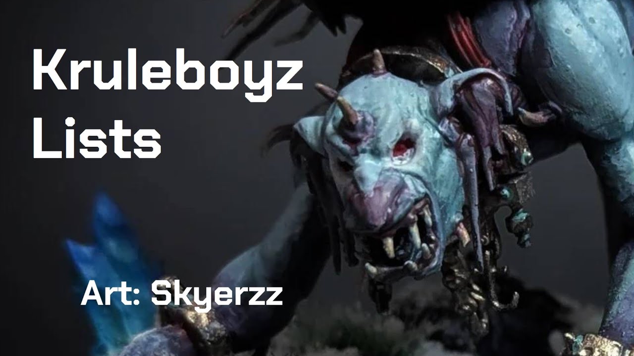 Kruleboyz Lists October 2025