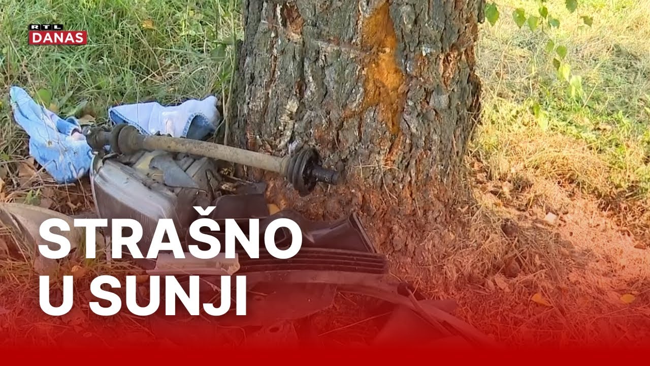 Maloljetnom suvozaču bore se za život, 18-godišnji vozač poginuo | RTL danas