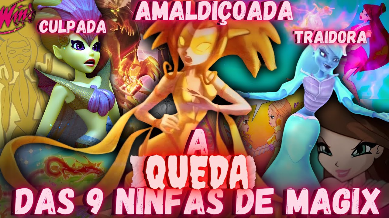 O TRÁGICO DESTINO DAS 9 NINFAS DE MAGIX EM O CLUBE DAS WINX! O QUE ACONTECEU COM DAPHNE E AS NINFAS