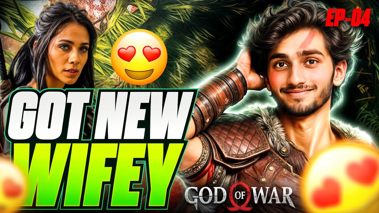 КРАТОС КИ НОВАЯ ЖЕНА! 😏 Геймплей God of War на хинди №4 | Ведьма Се Мулакат 😂