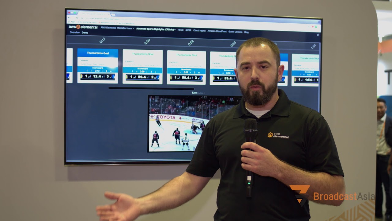 InBroadcast @ BCA2018: AWS Elemental Demonstration - Josh Winstead