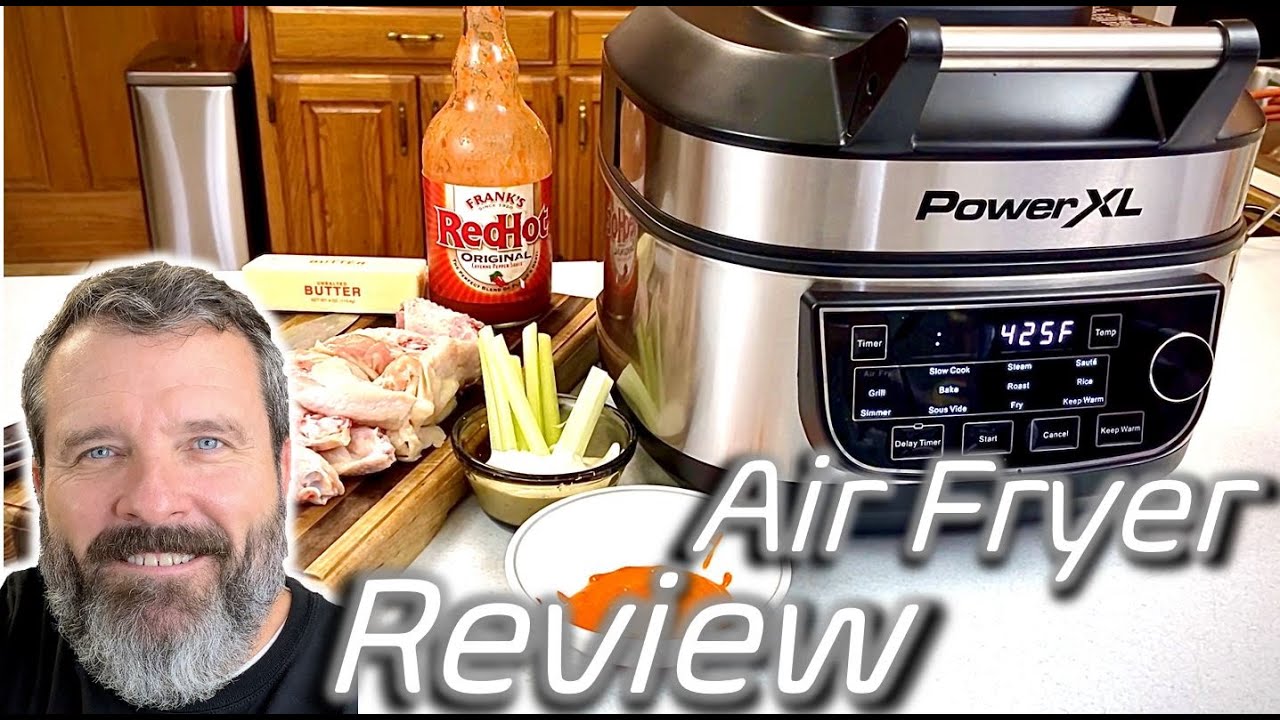 BUY? Power XL AirFryer Grill Review Wings & Whole Chicken | Teach a Man to Fish