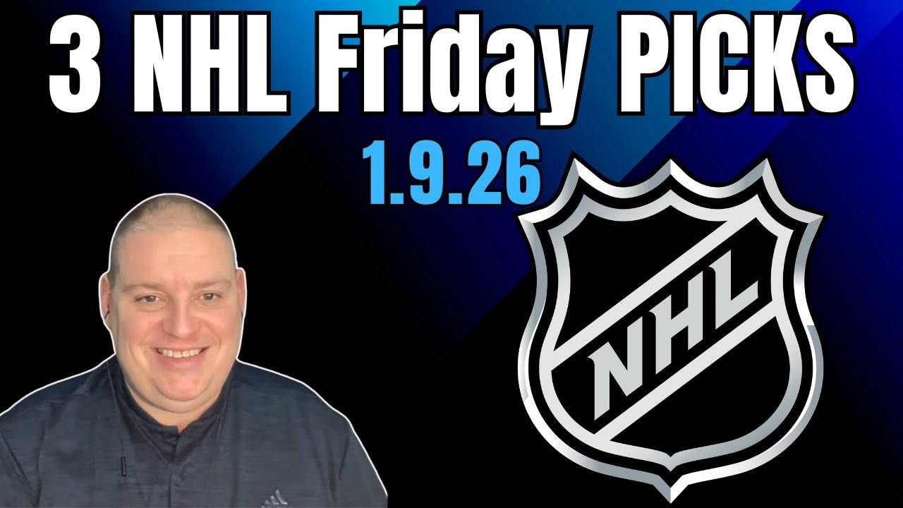 Friday NHL Picks - 1/9/26 l Craig Trapp Free NHL Betting Picks & Predictions