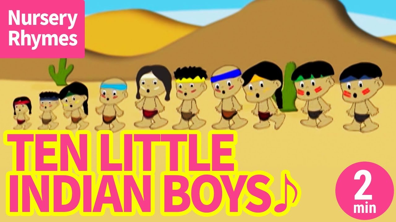 ♬Ten little Indian boys〈英語の歌〉
