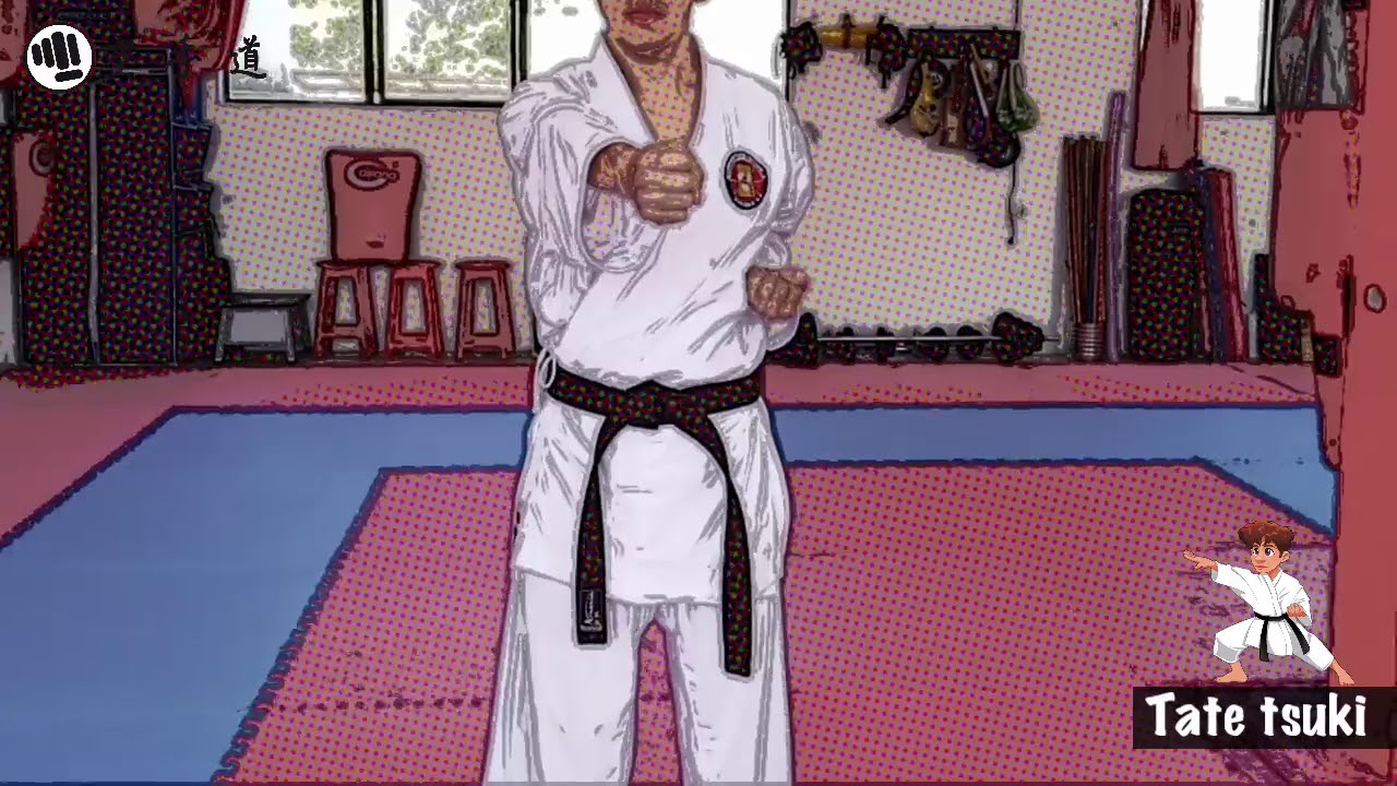 👊 Tate tsuki / T&eacute;cnicas de Karate Do