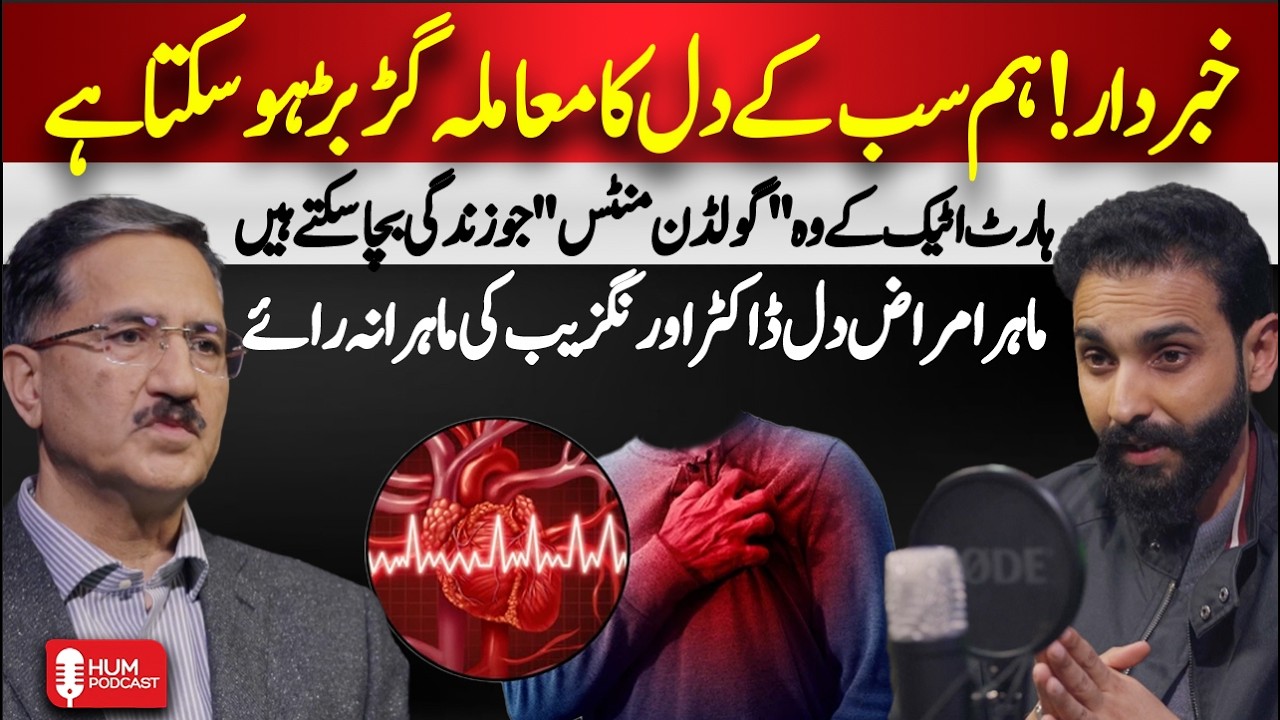 Exclusive Podcast with Cardiologist Dr. Aurangzeb - Kulsoom International Hospital | Hum News
