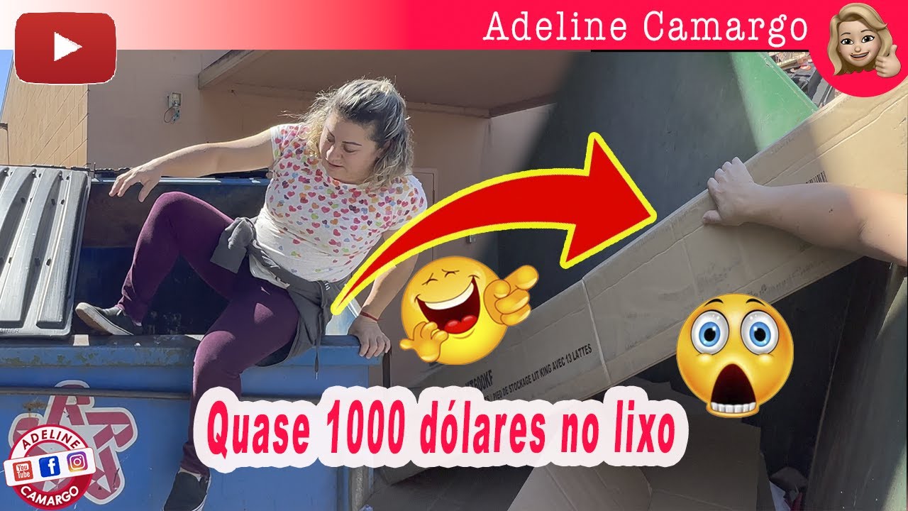 Cai de costa com esse dumpster uma surpresa de quase 1000 dólares
