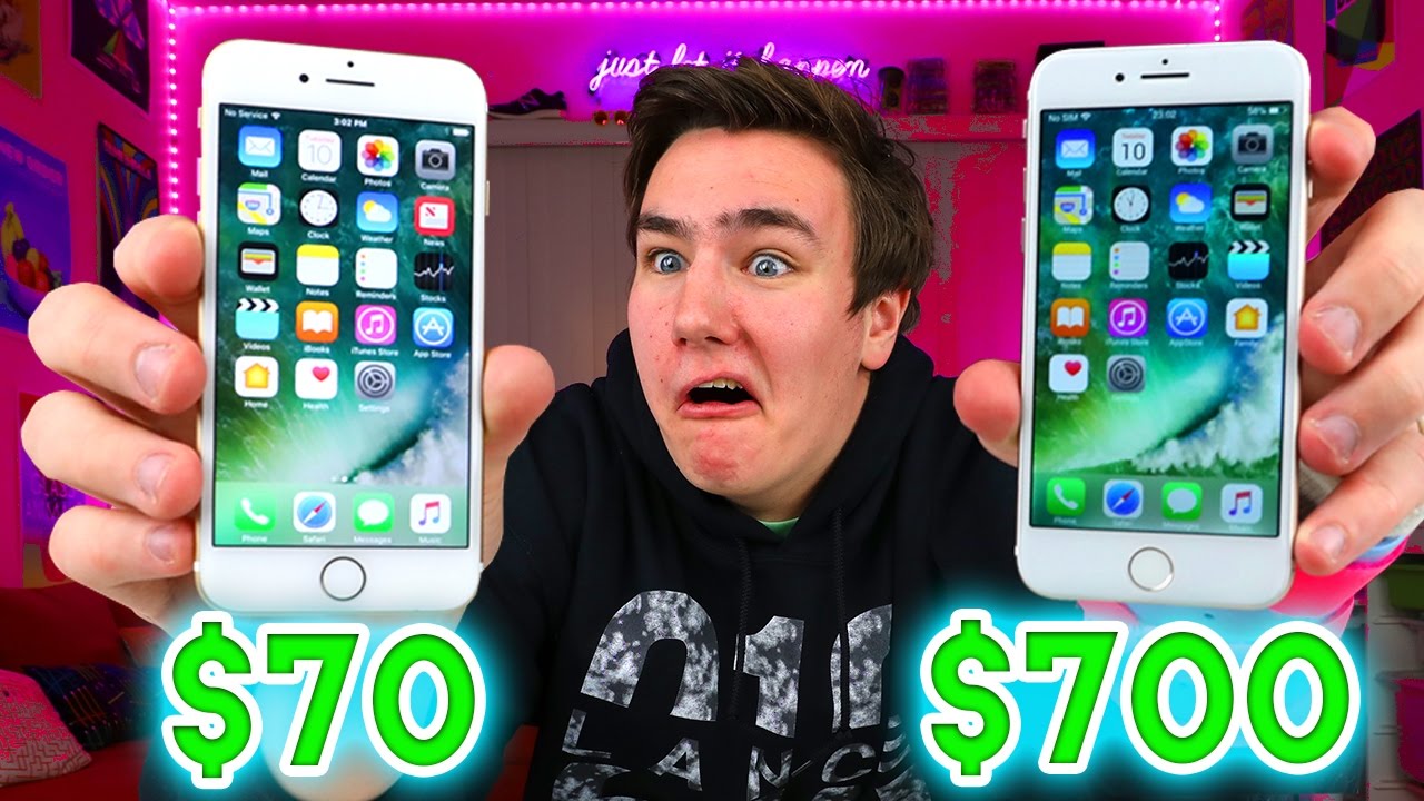 iPhone за 70 долларов против iPhone за 700 долларов