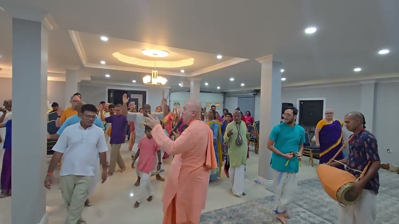 House Program with H.H Bhaktimarga Swami 