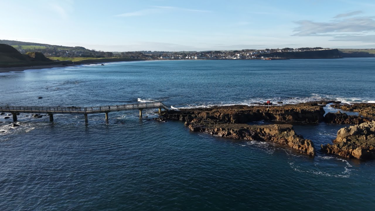 Discovering Ballycastle from above 4k Part 1
